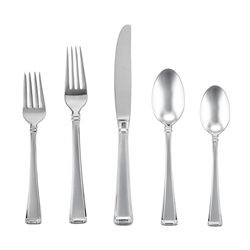 Gorham Column Frosted 5 piece Place Setting 