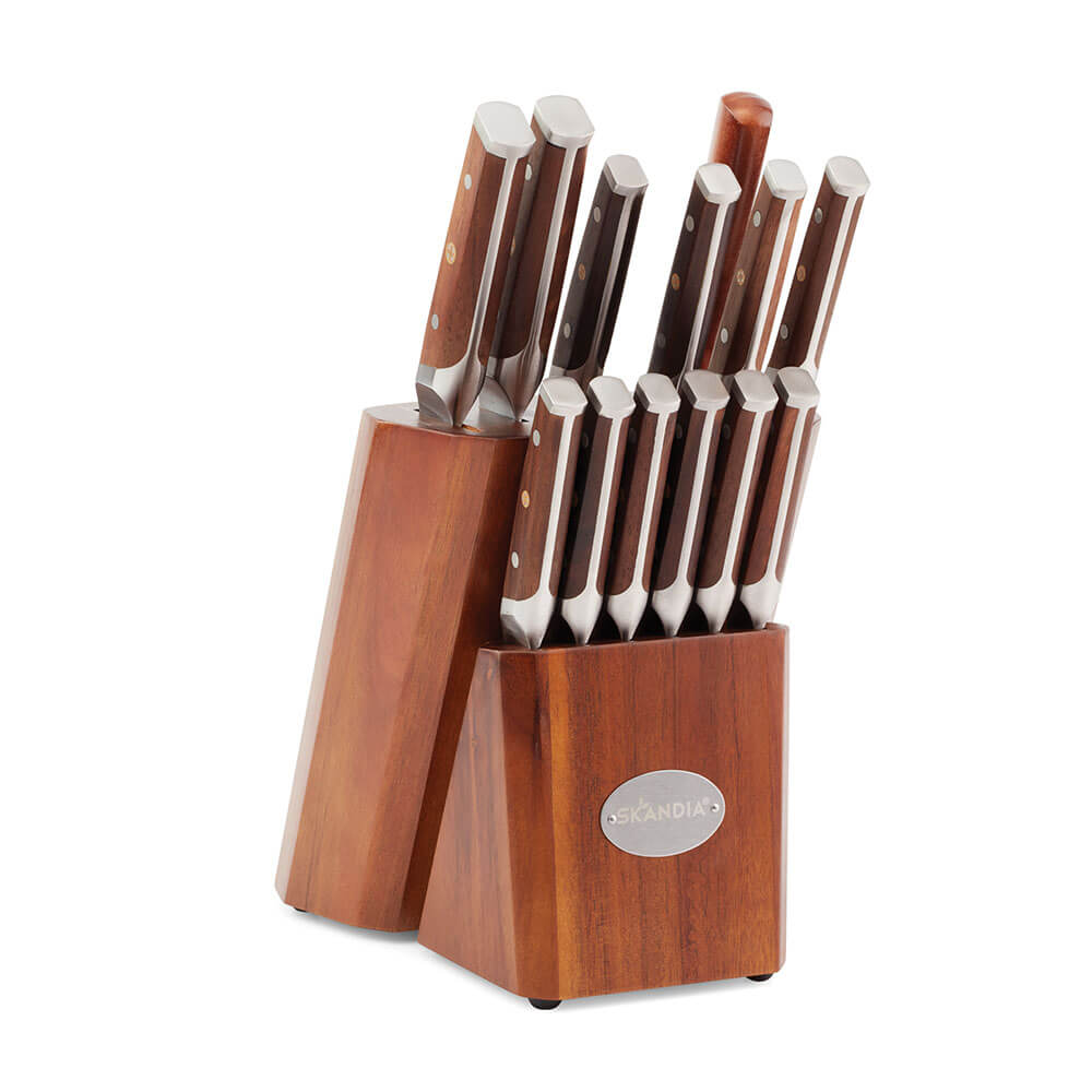 Harley 14pc Cutlery Block Set - LN-SC51W14K