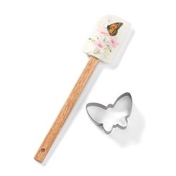 Lenox Butterfly Meadow 2-Piece Spatula & Cookie Cutter Set 