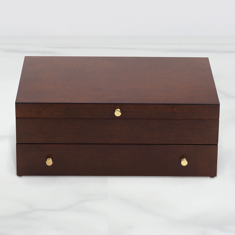 Lenox Mahogany Flatware Chest - LN-893826