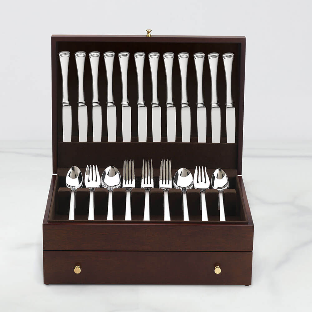 Lenox Mahogany Flatware Chest - LN-893826