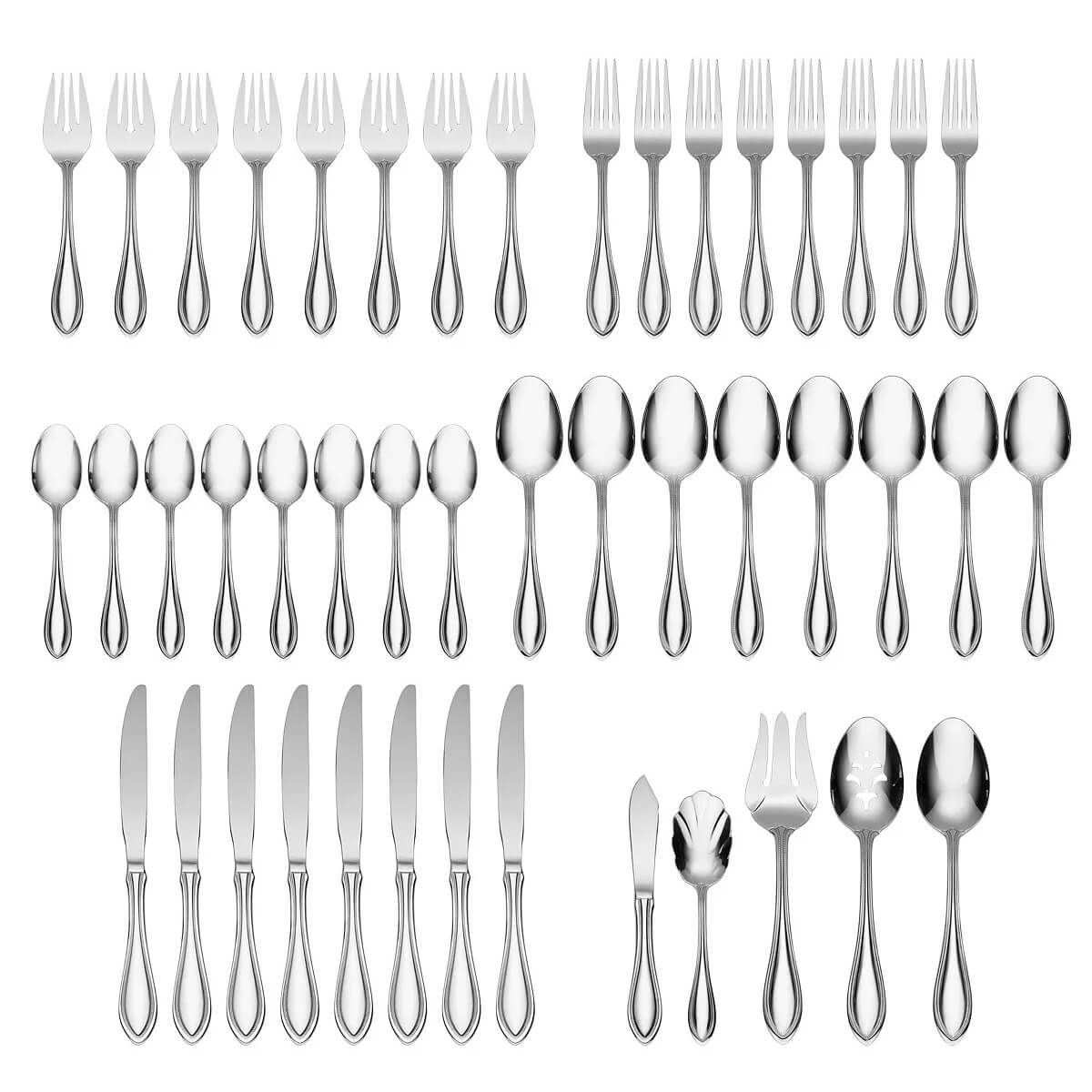 Oneida American Harmony 45 piece, Service for 8 - ON-2905045H