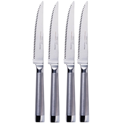 Oneida Brushed Steak Knives 