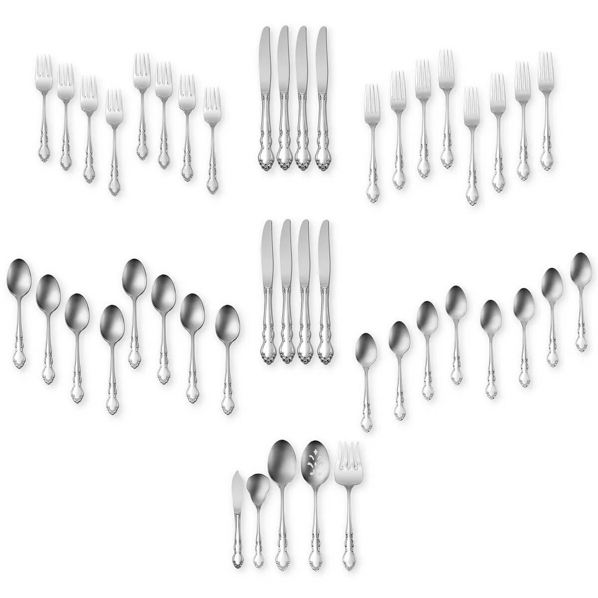 Oneida Dover 45 piece, Service for 8 - ON-DV-45