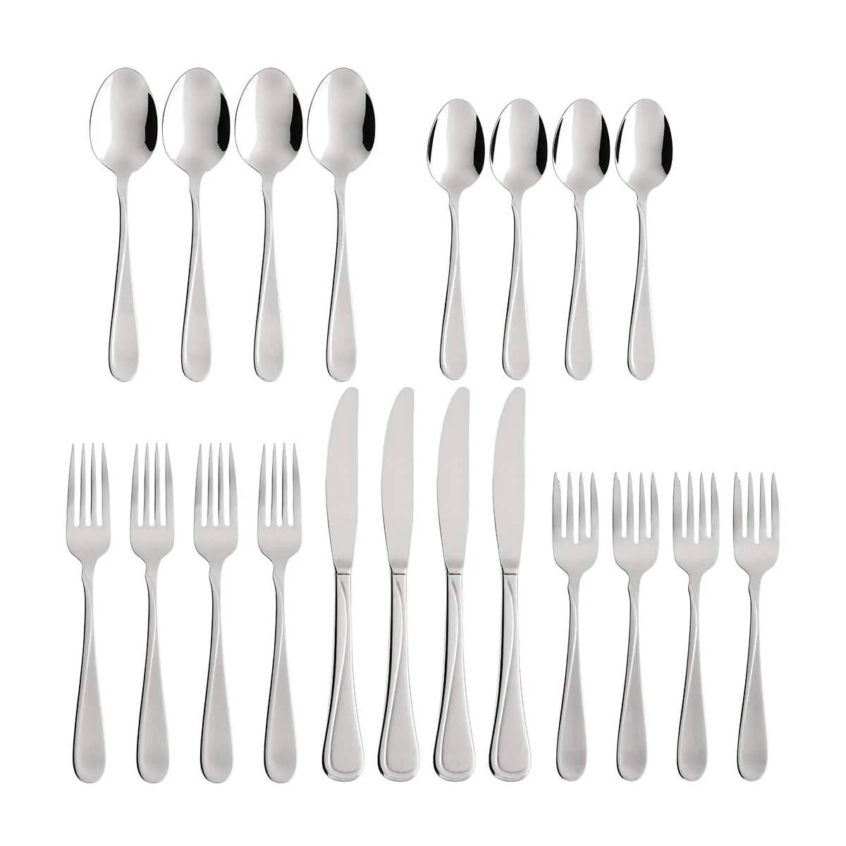 Oneida Flight 20 piece, Service for 4 - ON-2865020B