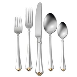 Oneida Golden Juilliard 5 piece Place Setting 