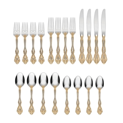 Oneida Golden Michelangelo 20 piece, Service for 4 