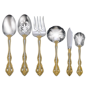 Oneida Golden Michelangelo 6 piece Serving Set