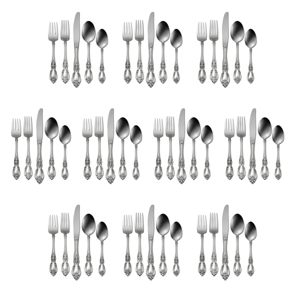 Oneida Louisiana 50 piece, Service for 10 - ON-LA-50/10