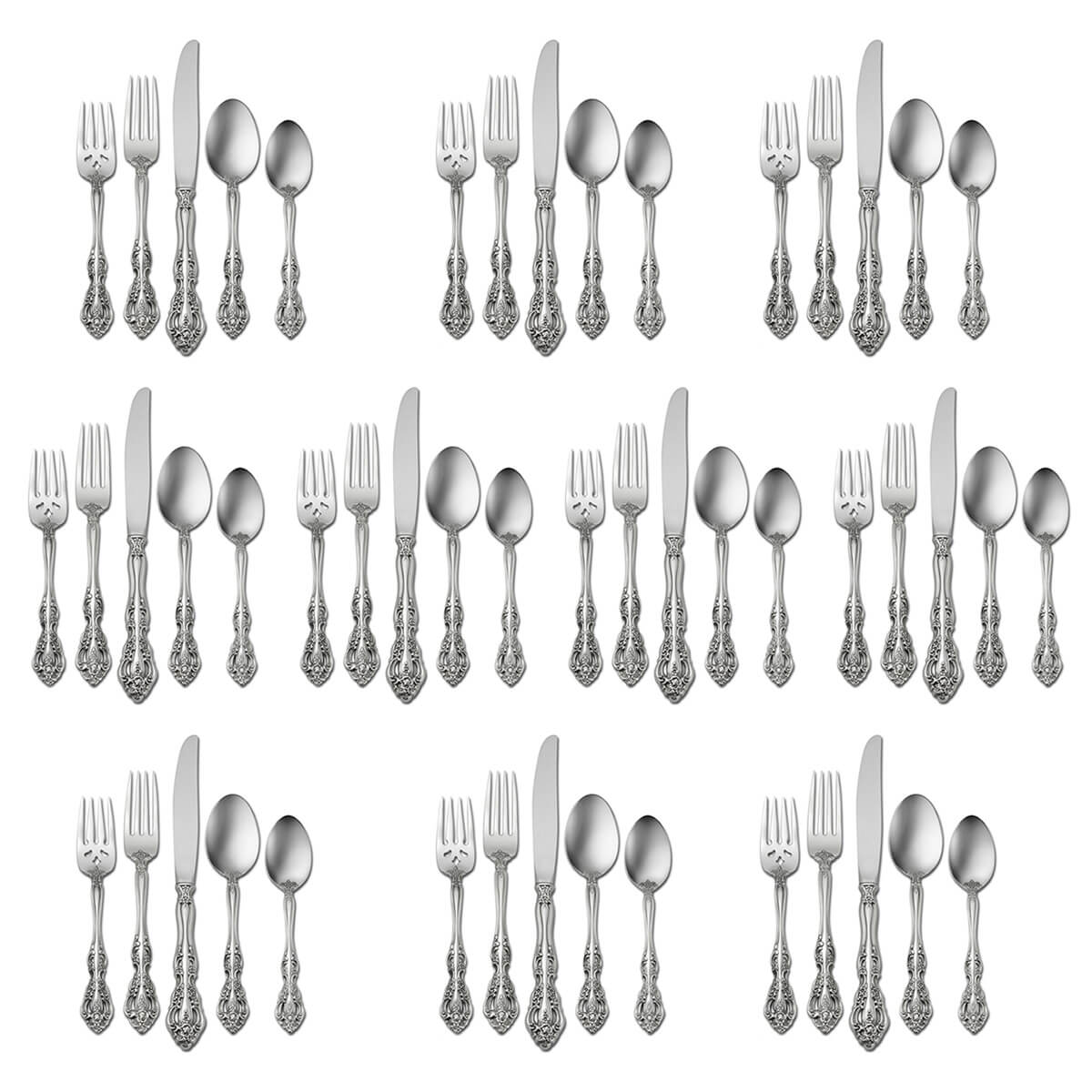 Oneida Michelangelo 50 piece, Service for 10 - ON-MK-50/10