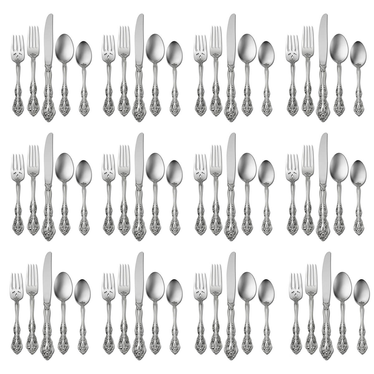 Oneida Michelangelo 60 piece, Service for 12 - ON-MK-50/12