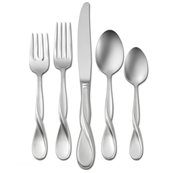 Oneida Satin Aquarius 5 piece Place Setting 