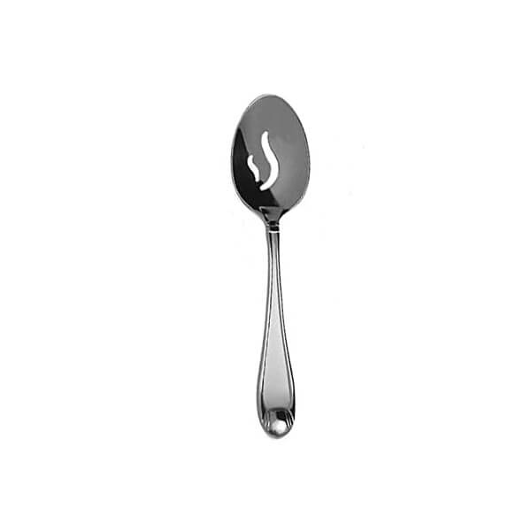 Oneida Satin Garnet Pierced Serving Spoon