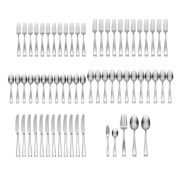 Oneida Satin Moda 65 piece, Service for 12 