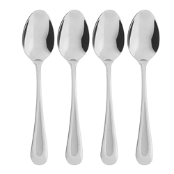 Oneida Satin Sand Dune Teaspoons (Set of 4) 