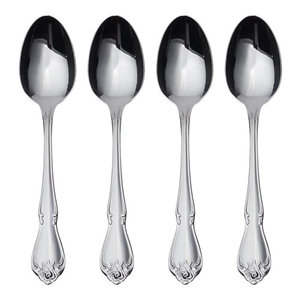 Oneida True Rose Teaspoons (Set of 4)